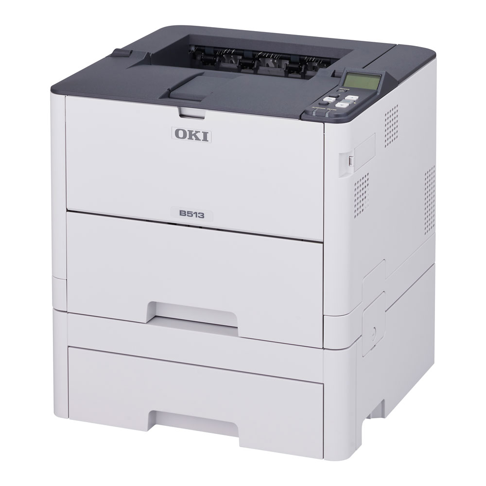 LED A4흑백 프린터 B513dn with Tray
